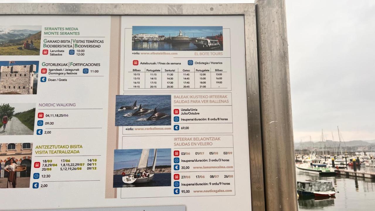 Exclusivo "Gran Bilbao" Suite Deluxe Parking Opcional Santurtzi Buitenkant foto